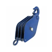 Trippel Skiva Ryck Remskiva Block